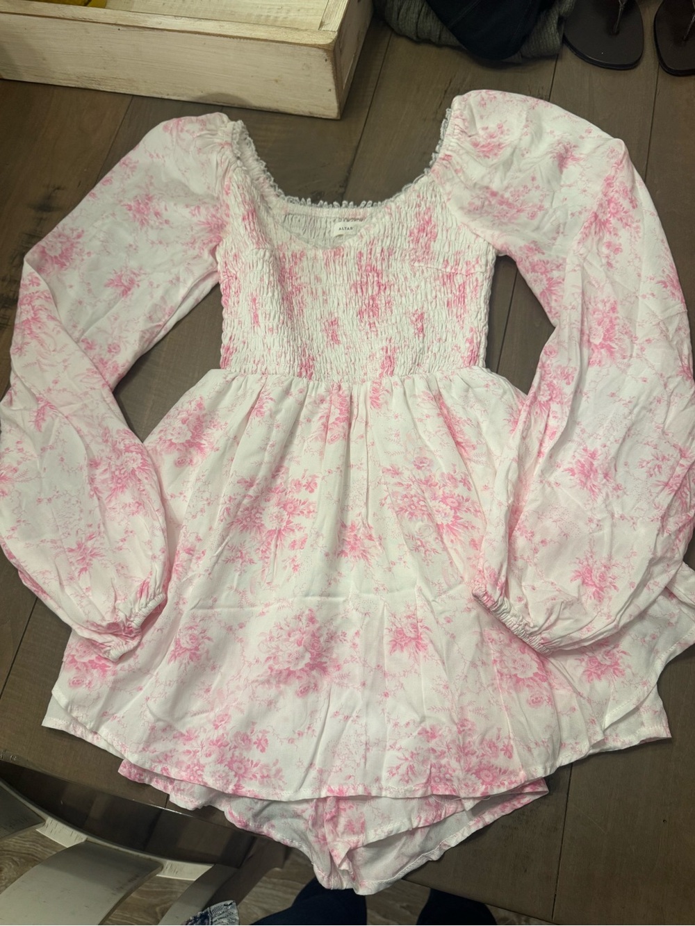 Altard State Size XXS Romper Coquette Skort/Dress NWOT